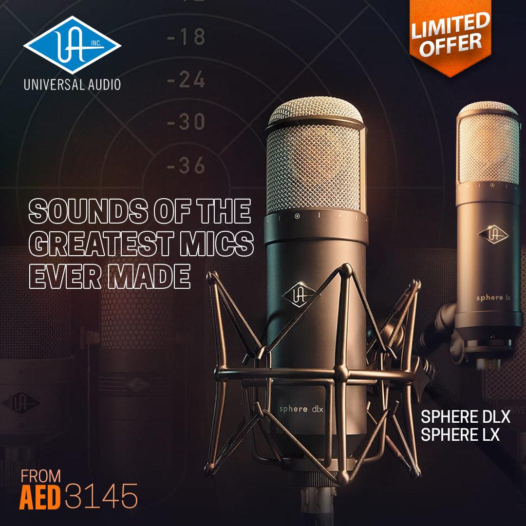 Universal Audio Sphere Modeling Microphones - MusicMajlis