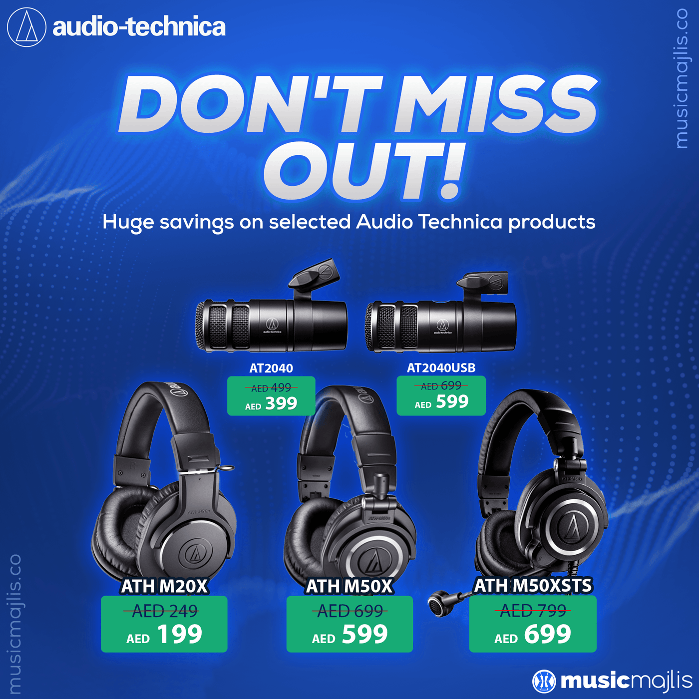 Audio Technica Promotion - MusicMajlis