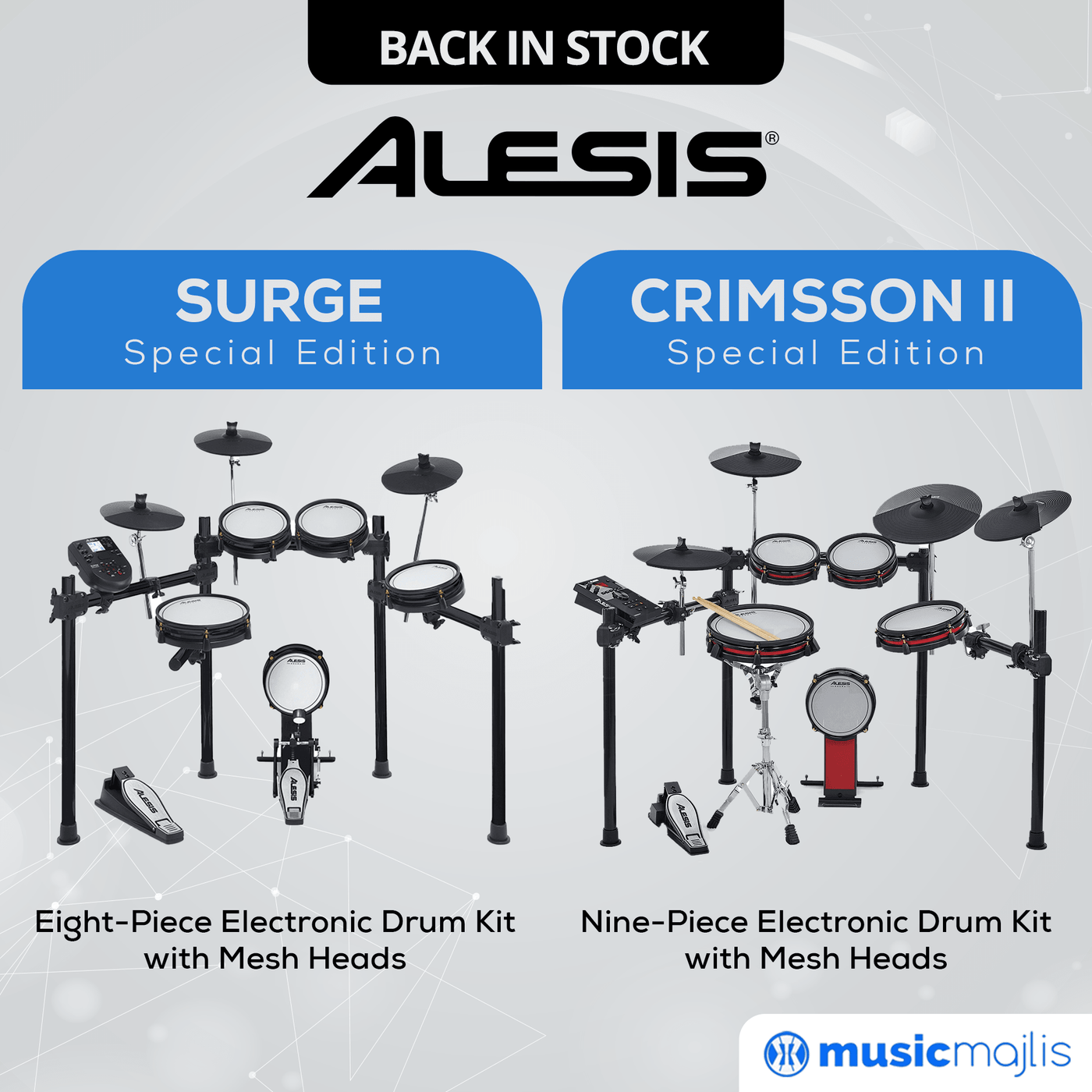 Drum Kits & Accessories - MusicMajlis