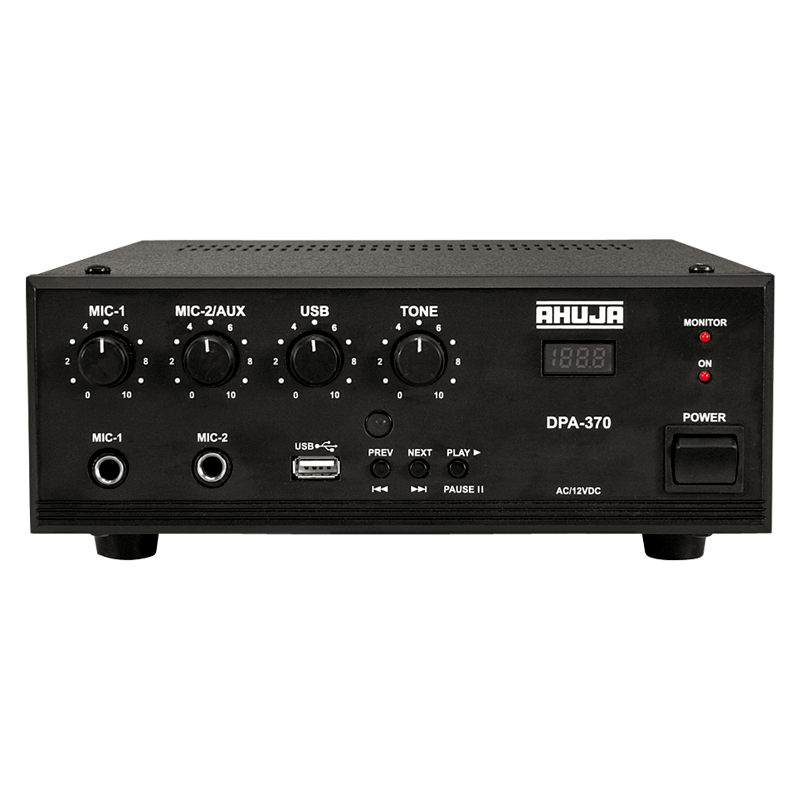 Ahuja DPA-370 PA Mixer Amplifier