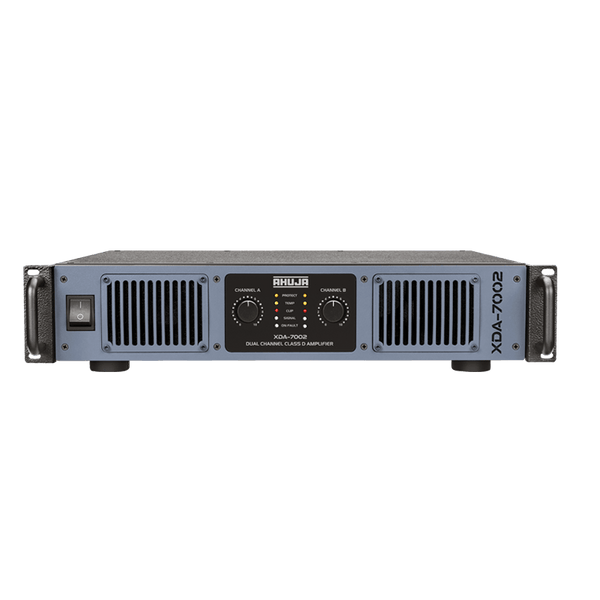Ahuja XDA-7002 2400+2400 Watts Dual Channel Class D Power Amplifier