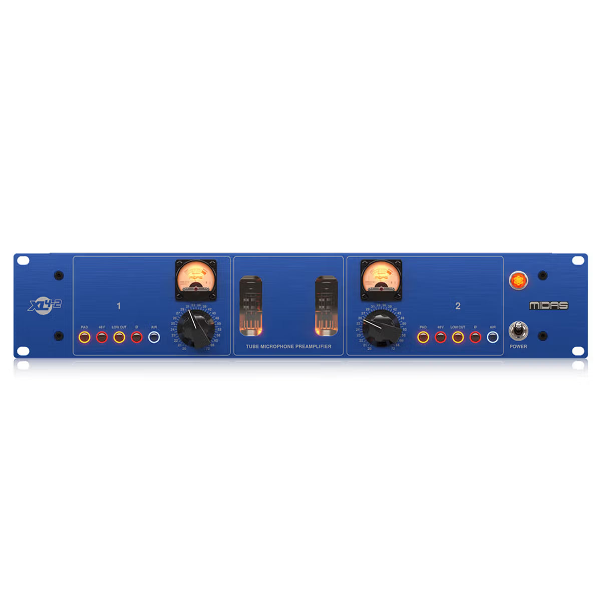 Midas XL4-2 2-channel Tube Microphone Preamp