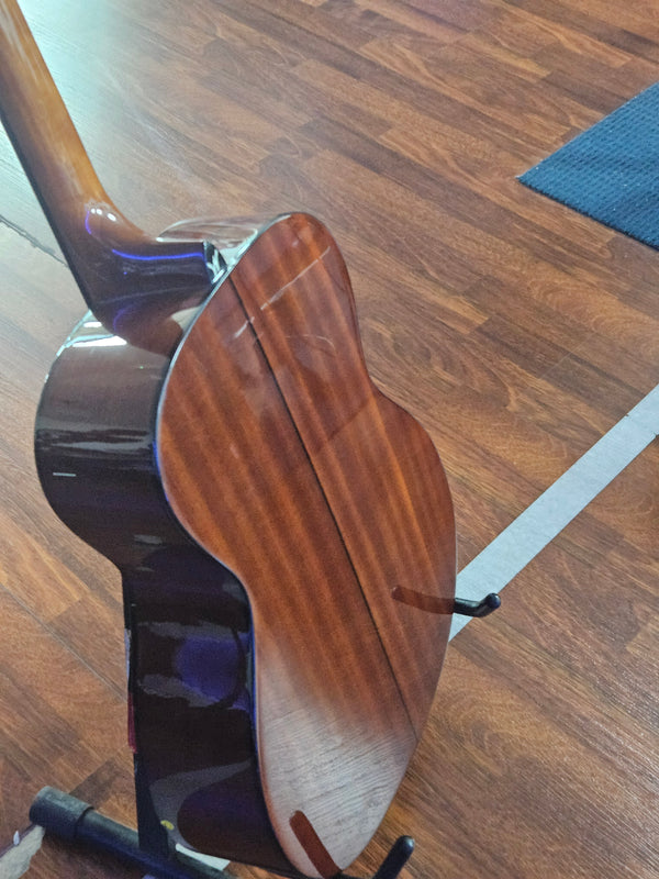 Washburn AD5CEPCACK شبه صوتي الغيتار 41 'Dreadnought مع حقيبة ، اختيارات ، حزام غير طبيعي