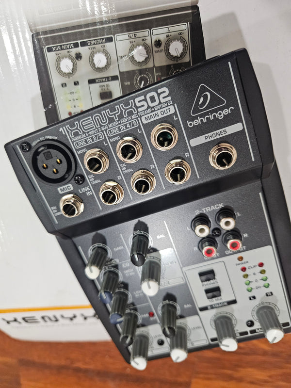 Behringer 302USB Mixer (B-Stock) – 5-CH, USB Audio Interface