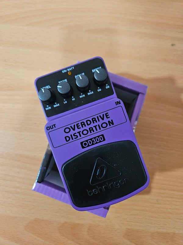 Behringer OD300 (B-Stock)- Guitar Effects Pedal 2-Mode Overdrive/Distortion