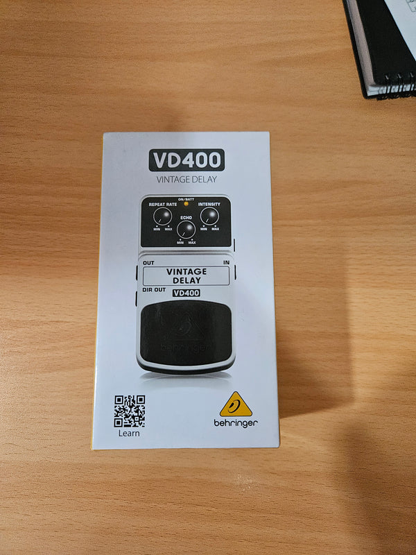 Behringer VD400 (B-Stock)- Guitar Effects Pedal Vintage Delay