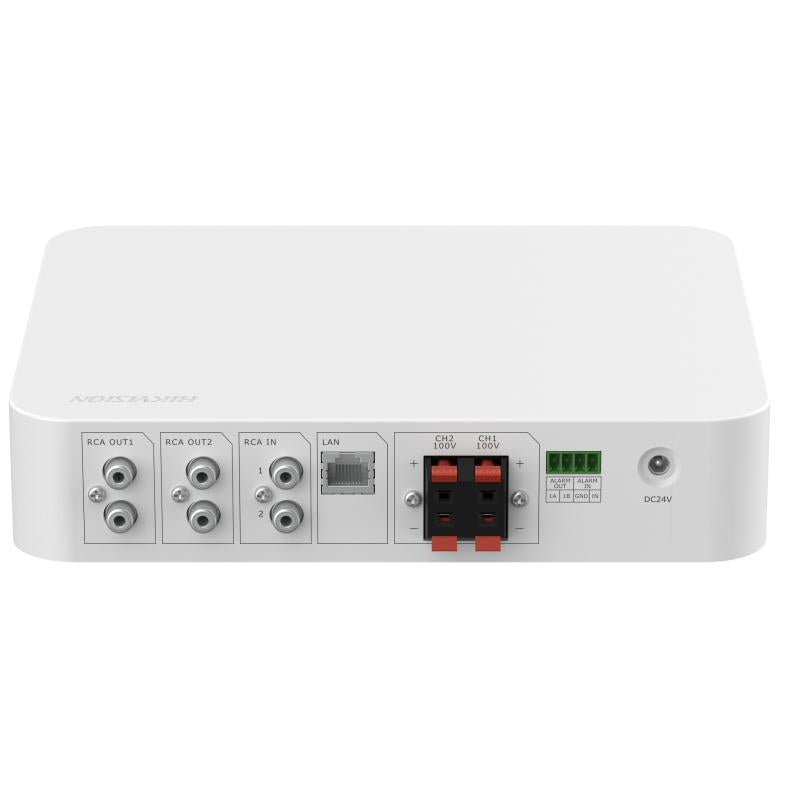 Hikvision DS-QAE1A80G1-VB 80W 2-Zone Network Amplifier