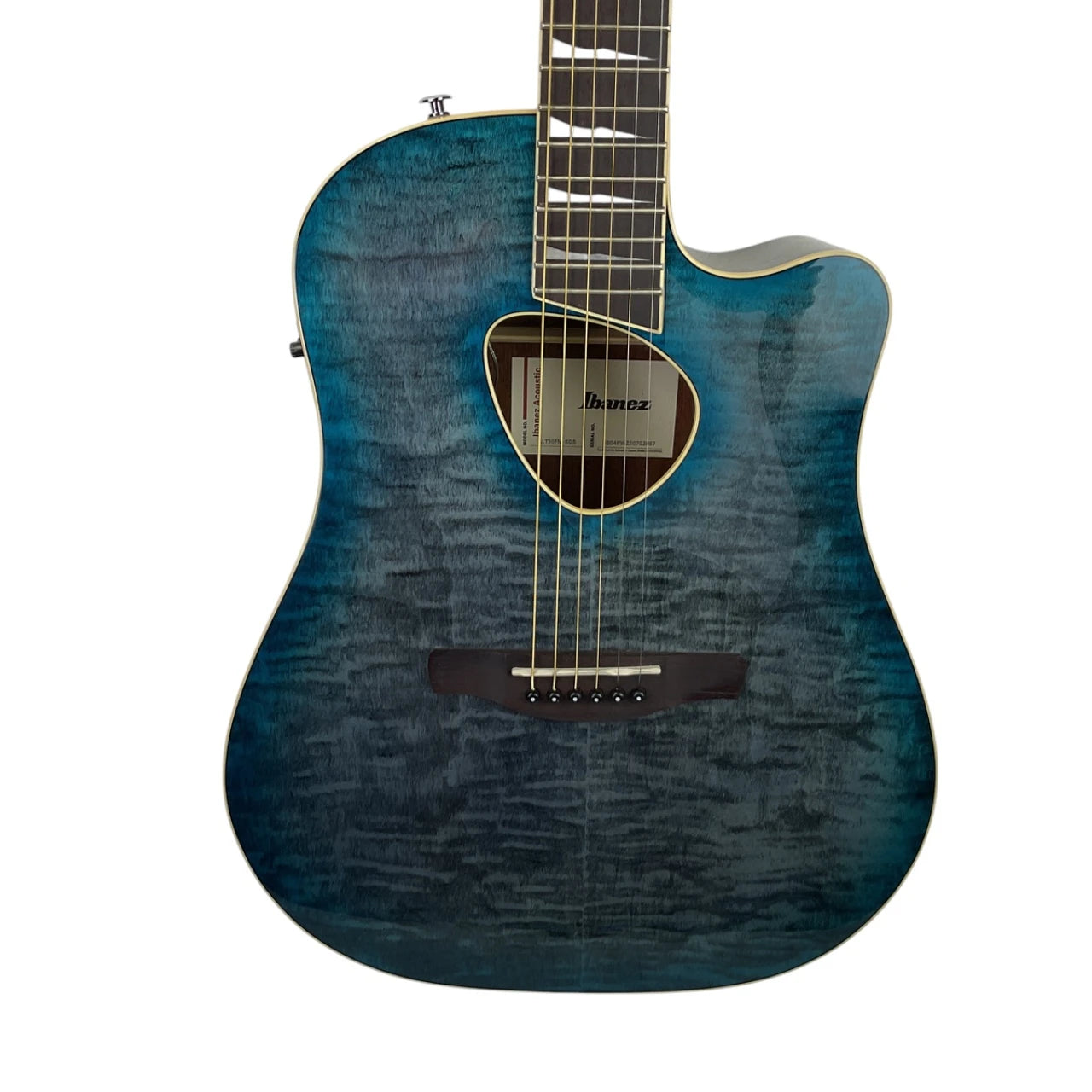 Ibanez ALT30FMBDB ALTSTAR Series Acoustic Electric Guitar – Blue Doom Burst High Gloss