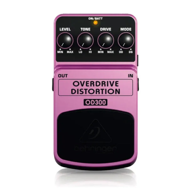 Behringer OD300 (B-Stock)- Guitar Effects Pedal 2-Mode Overdrive/Distortion