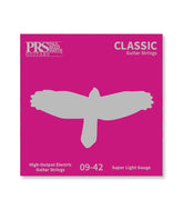 PRS	ACC0942C Electric Guitar Strings Classic Series, Super Light .009 - .042 Gauge