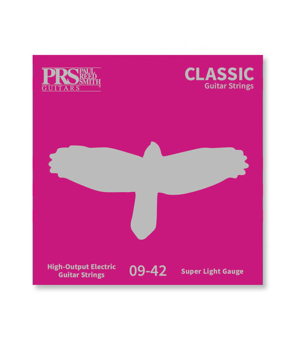PRS ACC0942C Electric Guitar Strings Classic Series, Super Light .009 - .042 Gauge