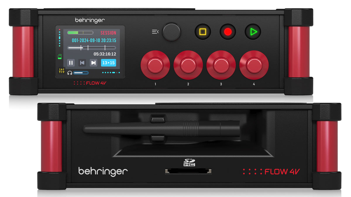 Behringer Flow 4V Digital Multitrack Field Recorder