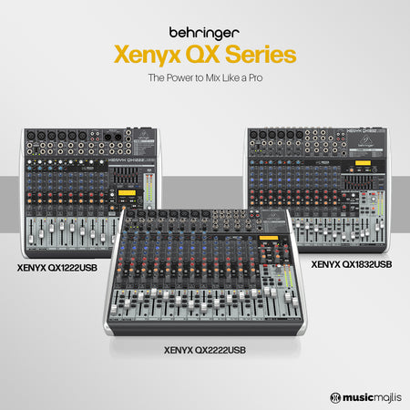 Behringer Xenyx QX Series Mixers