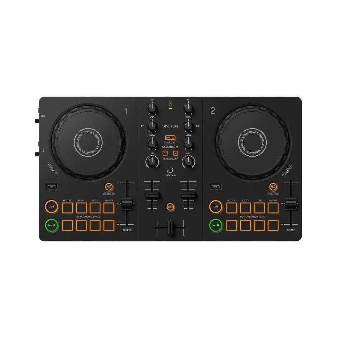 AlphaTheta DDJ-FLX2 Compact 2-channel DJ controller