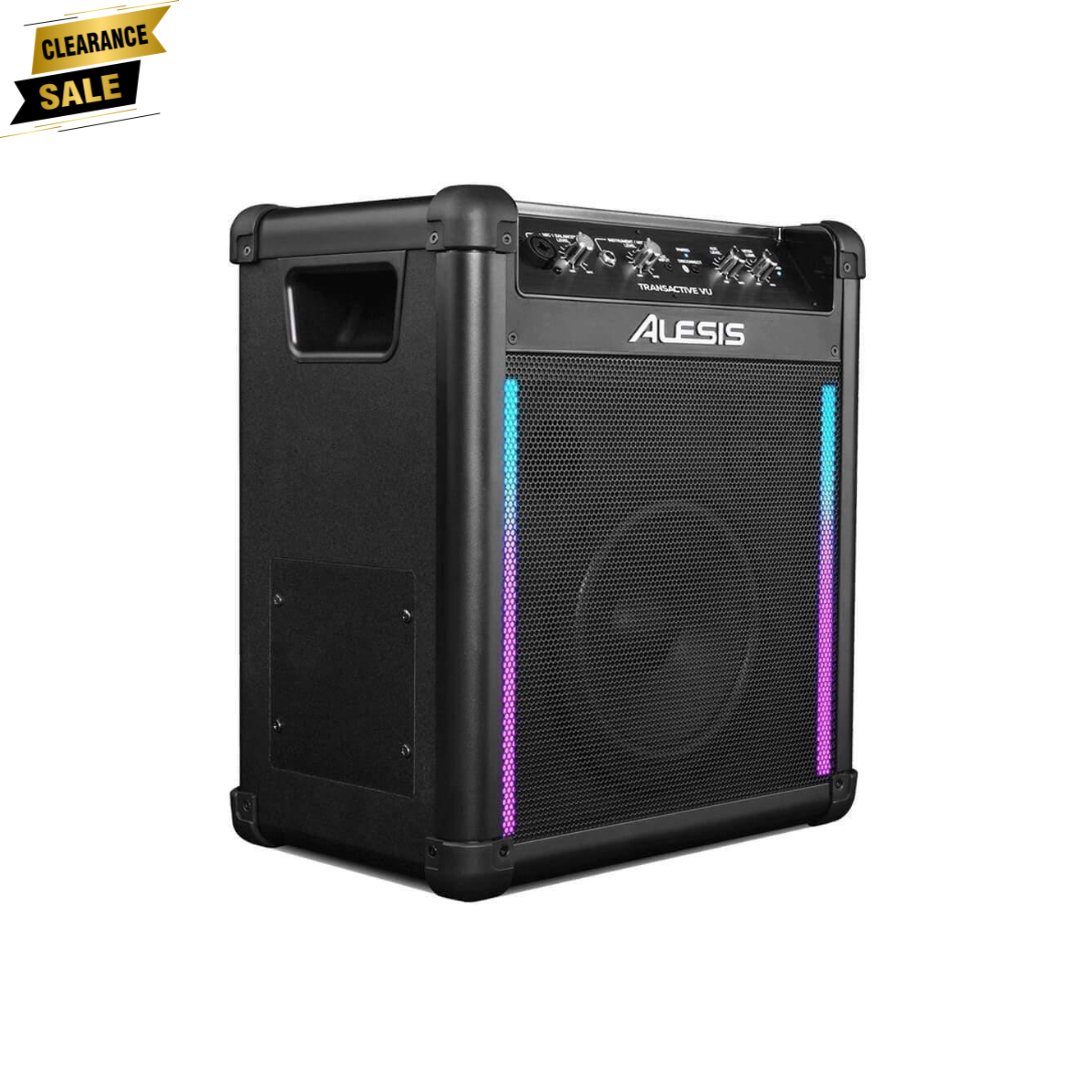 Alesis TransActive Wireless 2 Portable Rechargeable Bluetooth Speaker with Lights