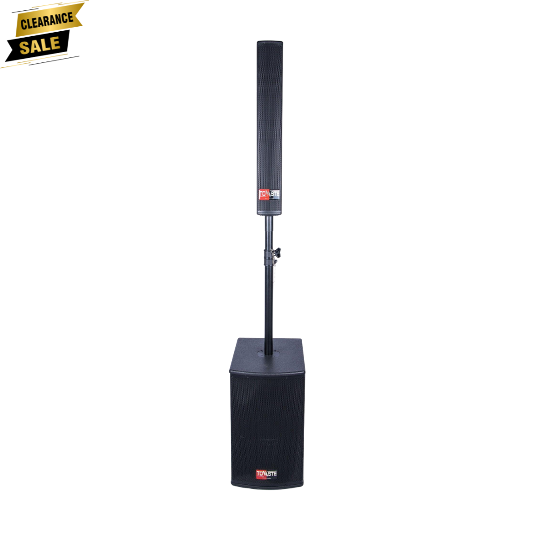 Tovaste LC304T+LC110SA Active PA Speaker Column with Subwoofer