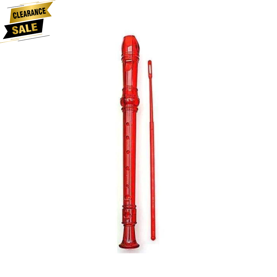 Tolaye German Soprano Recorder - Transparent Plastic