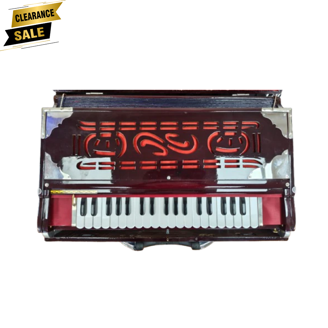Tansen Portable 37 Keys Harmonium, With Scale changer , and Wooden Case (Display Unit)