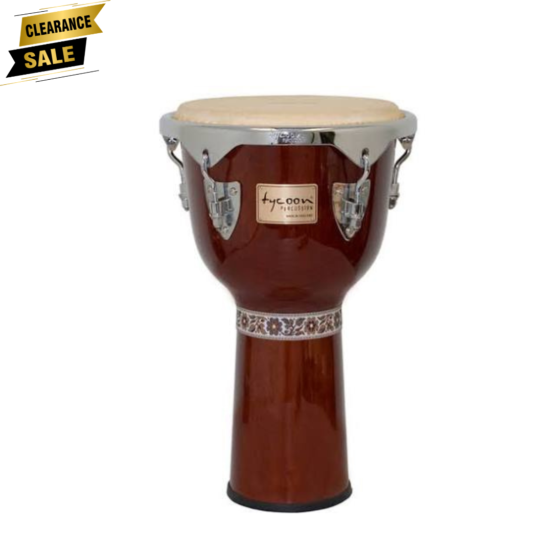 Tycoon Percussion Concerto Series Mahagony Djembe
