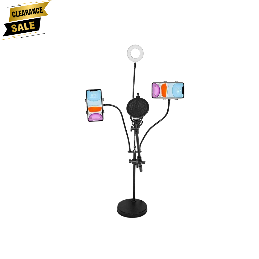 Tolaye KOL2000 Microphone, Ring Light, and Phone Stand