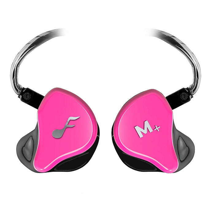 FATfreq Musician Plus Universal pink wired in-ear headphones