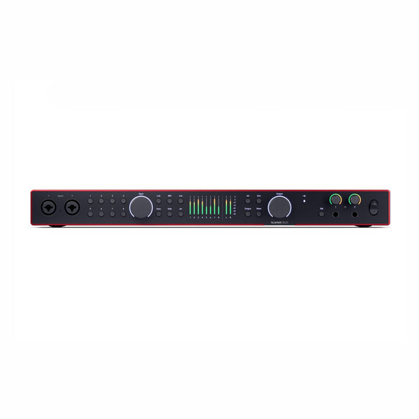 Focusrite SCARLETT18i204THGEN 18 In/20 Out Desktop USB Audio interface with 8 Mic Preamps, MIDI, SPDIF and ADAT NEW