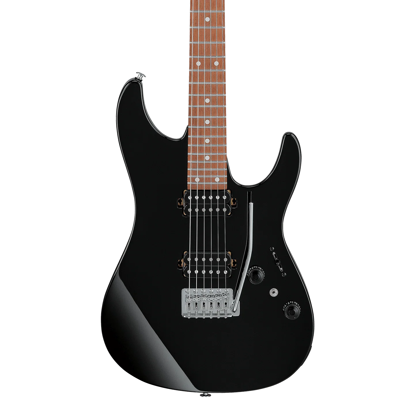 banez AZ24S2BK 6 String RH AZ Series Electric Guitar, Black