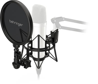 Behringer SMP1000 Heavy-Duty Shock Mount with Detachable Pop Filter