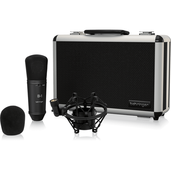 Behringer B-1 Dark Edition Gold-sput-divedragm Studio Contenser Microphone