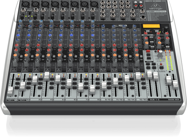 Behringer Xenyx QX2222USB Audio Mixer