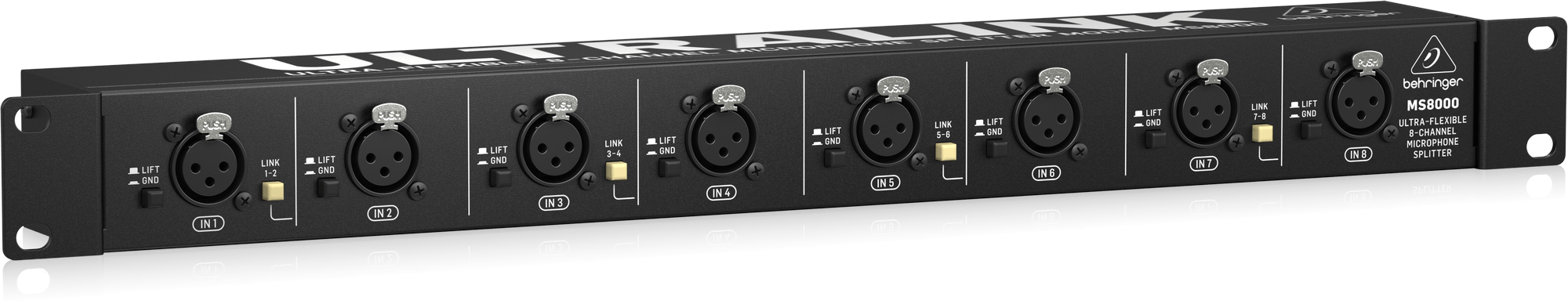 Behringer Ultralink MS8000 8-Channel Microphone Splitter