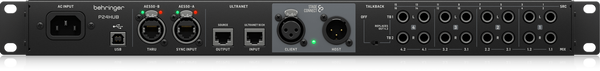 Behringer P24Hub Stageconnect Hub مع تشغيل الحافلة لخلاطات المراقبة الشخصية