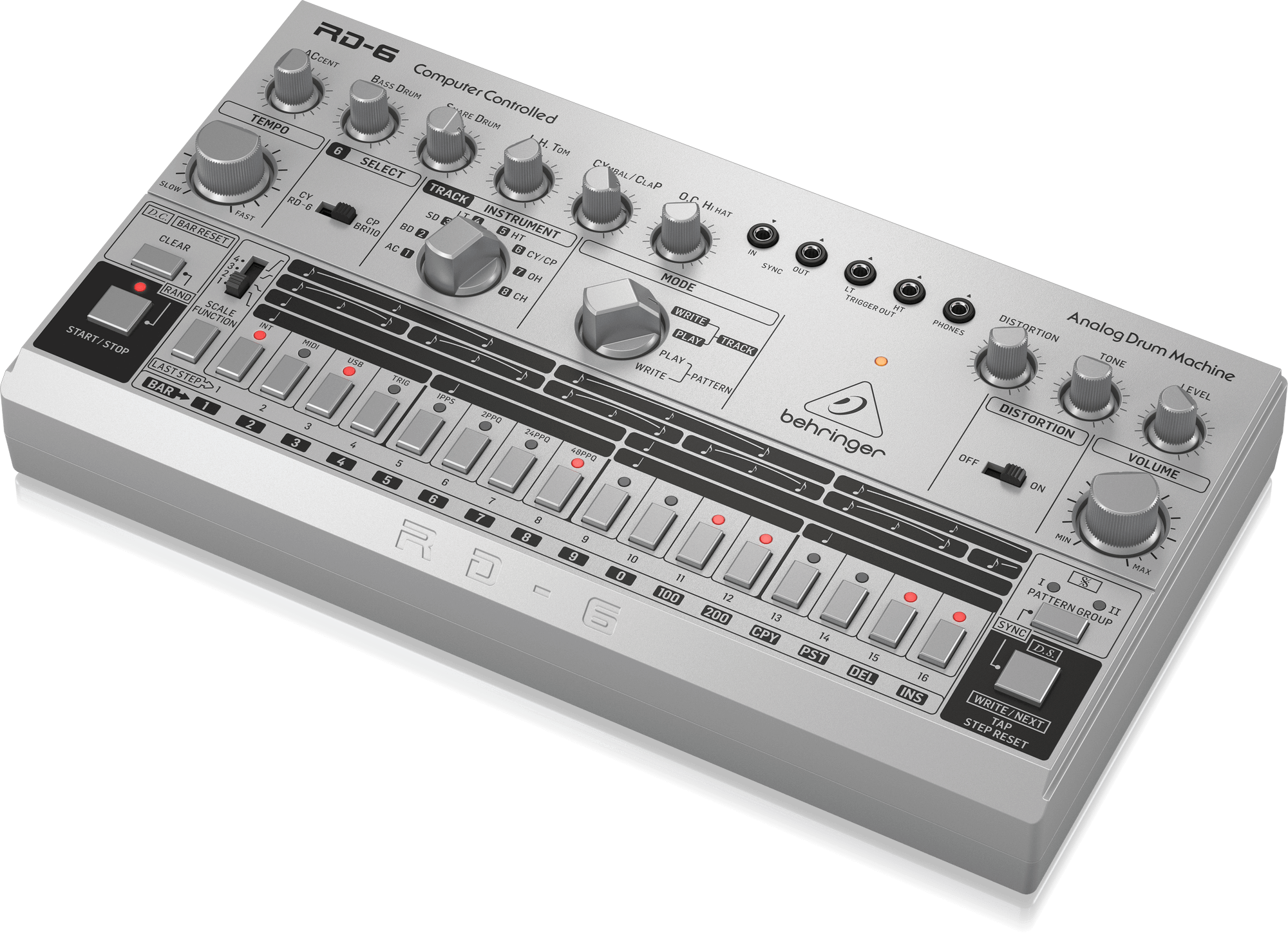 Behringer RD6SR Classic Analog Drum Machine
