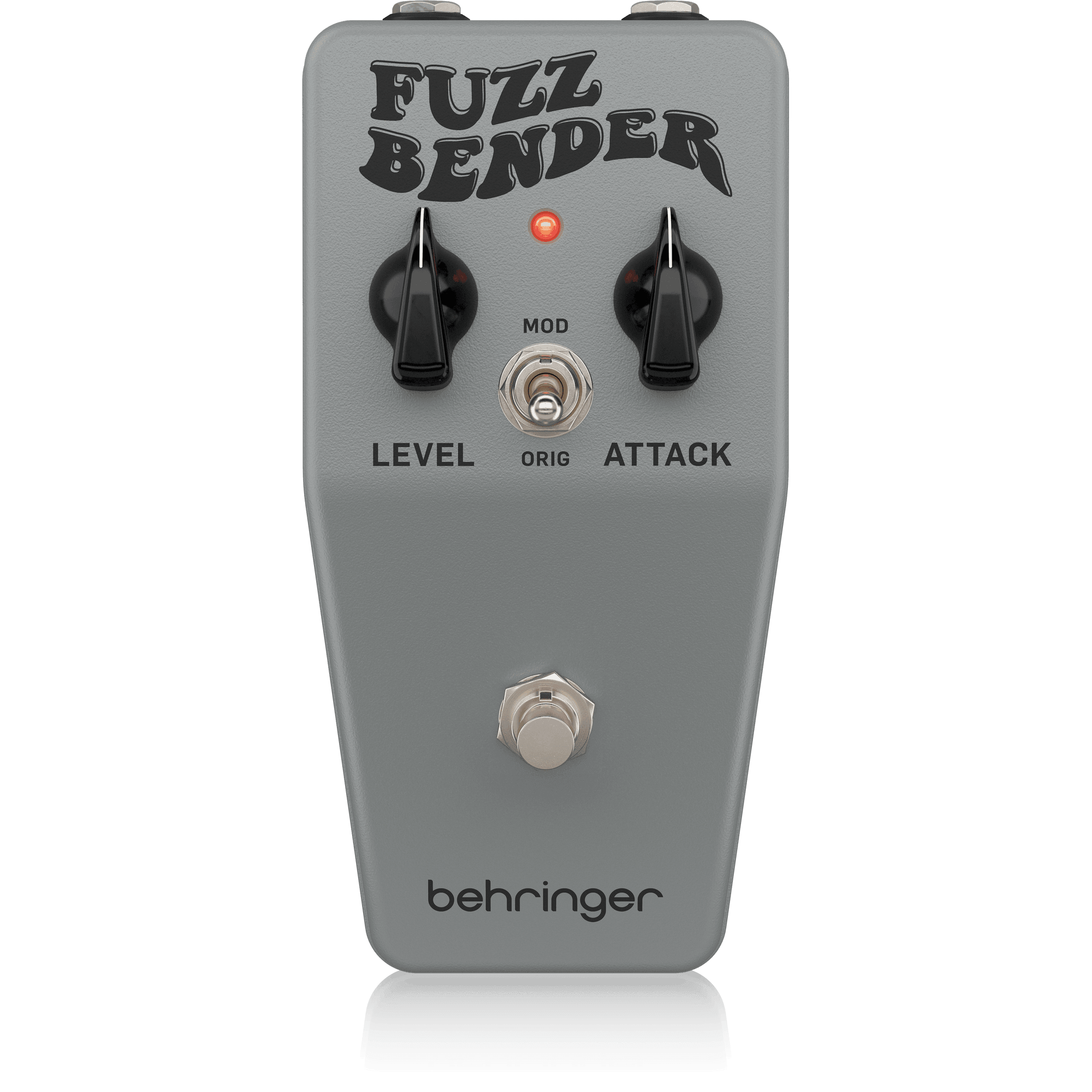 Behringer FUZZ BENDER Vintage 60s Style Fuzz Pedal with Custom Bias Mod Switch
