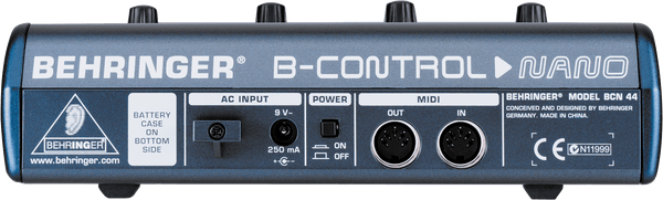 Behringer BCN44 B-Control Nano Ultra-Compact and Universal MIDI Controller