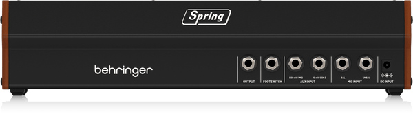 Behringer SPRINGREVERBERATION646 Legendary Spring Reverb with Overload Circuit in Eurorack Format