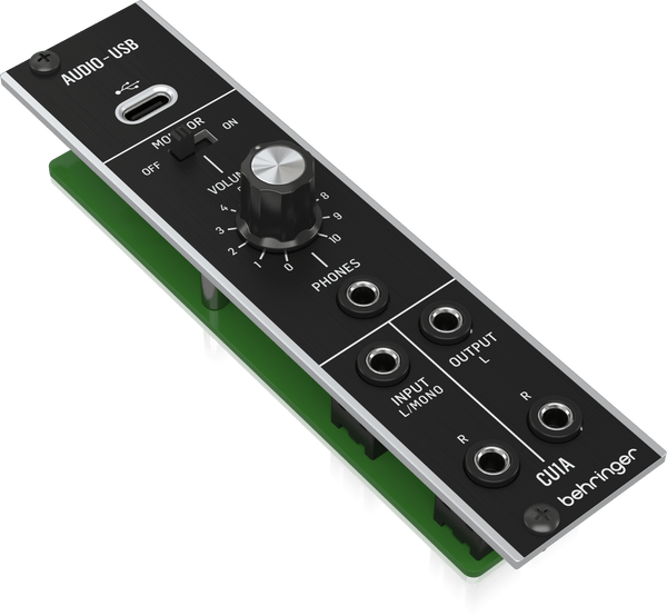 Behringer CU1A Ultra-Low Latency 2 In/2 Out USB/Audio Interface for Eurorack