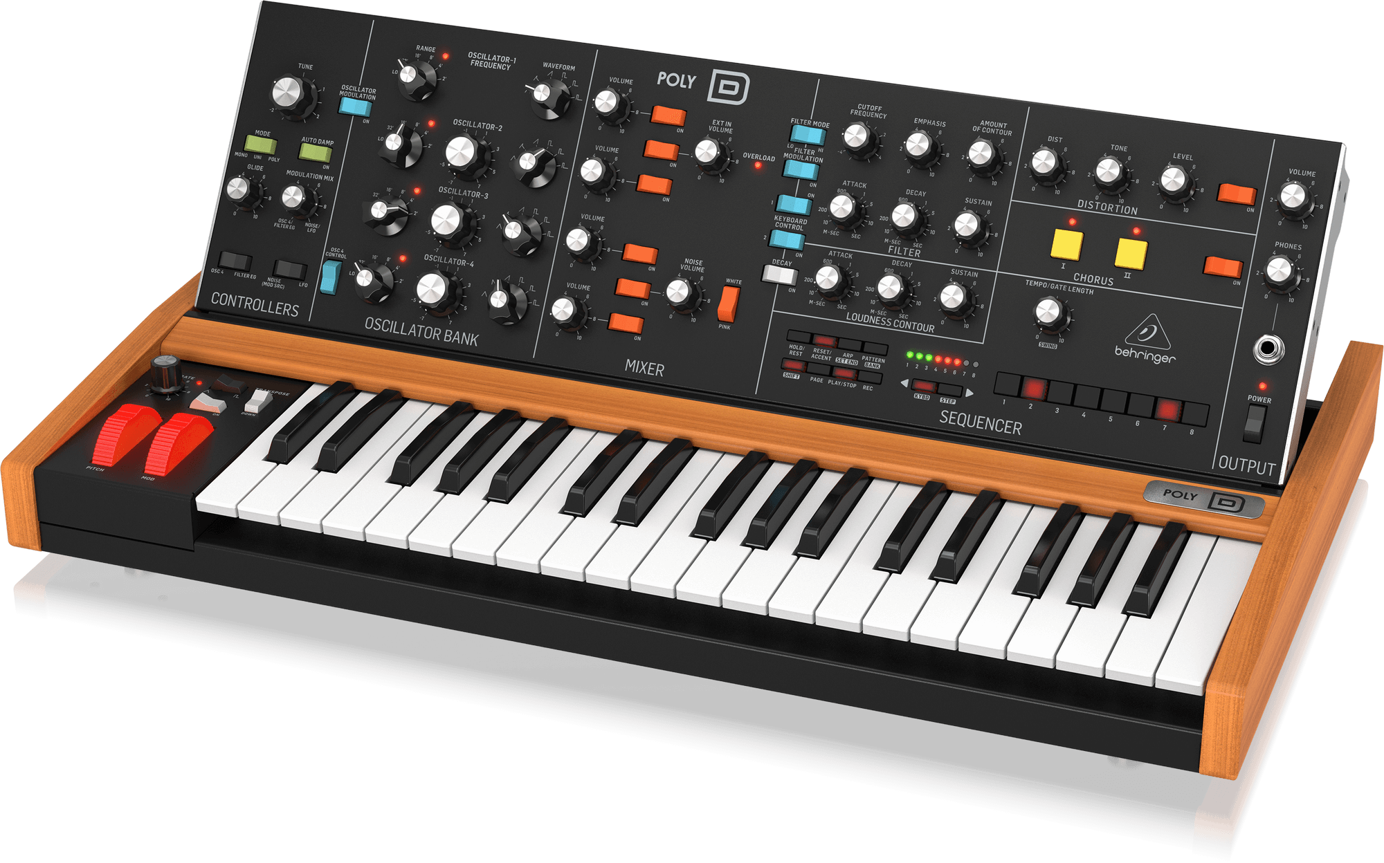 Behringer POLYD Analog 4 Voice Polyphonic Synthesizer