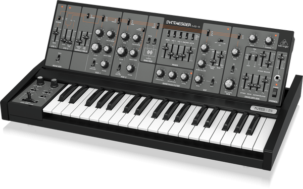 Behringer MS5-BEH Analog Synthesizer with 37 Full-Size Keys, 2 VCOs, Multi-Mode VCF, VCA, 2 LFOs, 2 Envelopes and Ring Modulator