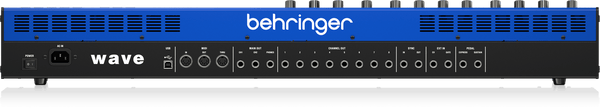 Behringer WAVE Legendary 8-Voice Multi-Timbral Hybrid Synthesizer with Wavetable Generators and Analog VCF and VCA, LFO, 3 Envelopes, Arpeggiator and Sequencer