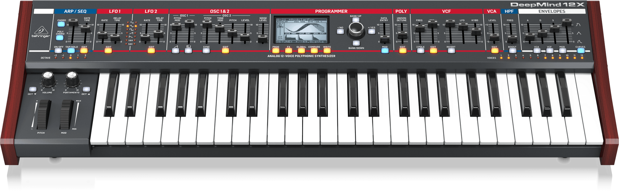 Behringer DEEPMIND12X True Analog 12-Voice Polyphonic Synthesizer
