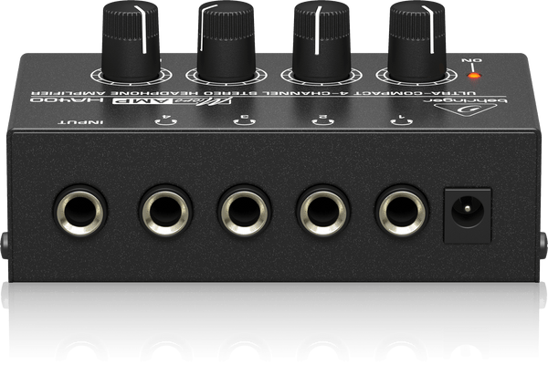 Behringer - HA400 Ultra-Compact 4-Channel Stereo Headphone Amplifier