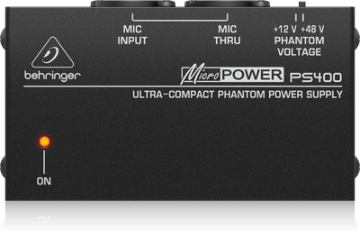 Behringer PS400 Ultra-Compact Phantom Power Supply