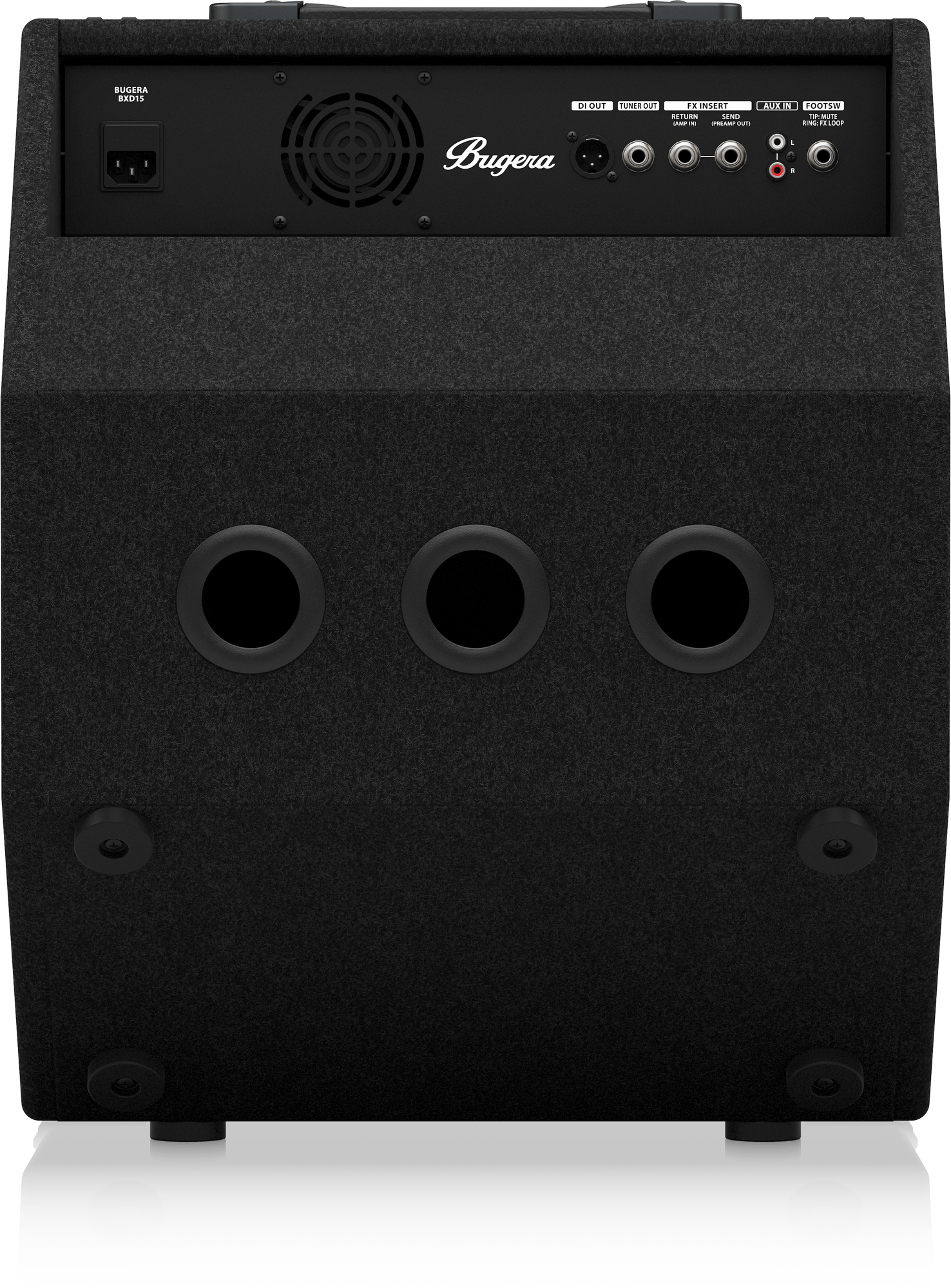 Bugera BXD12 1,000-Watt Bass Amplifier with Original15" TURBOSOUND Speaker, MOSFET Preamp, Compressor and DYNAMIZER Technology