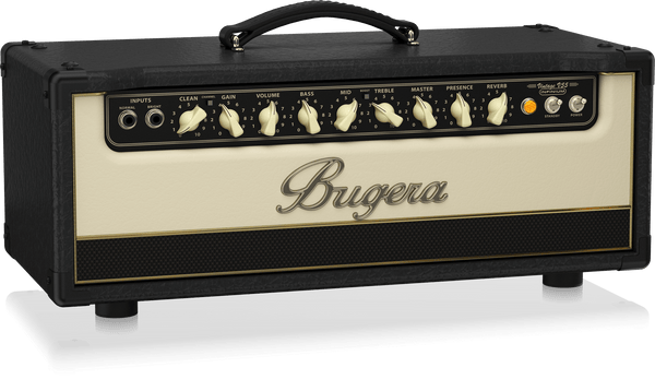 Bugera V55HD 55W Vintage 2-Channel Tube Amplifier Head with INFINIUM Tube Life Multiplier and Reverb