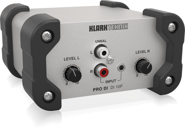 Klark Teknik DI10P Passive DI Box (Stereo in/Mono out)