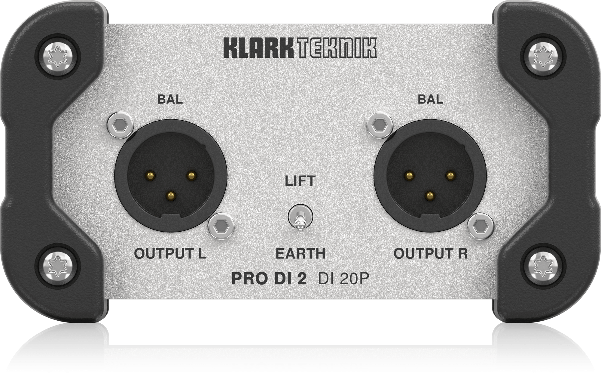 Klark Teknik DI 20P 2-channel Passive Direct Box with Midas Transformer