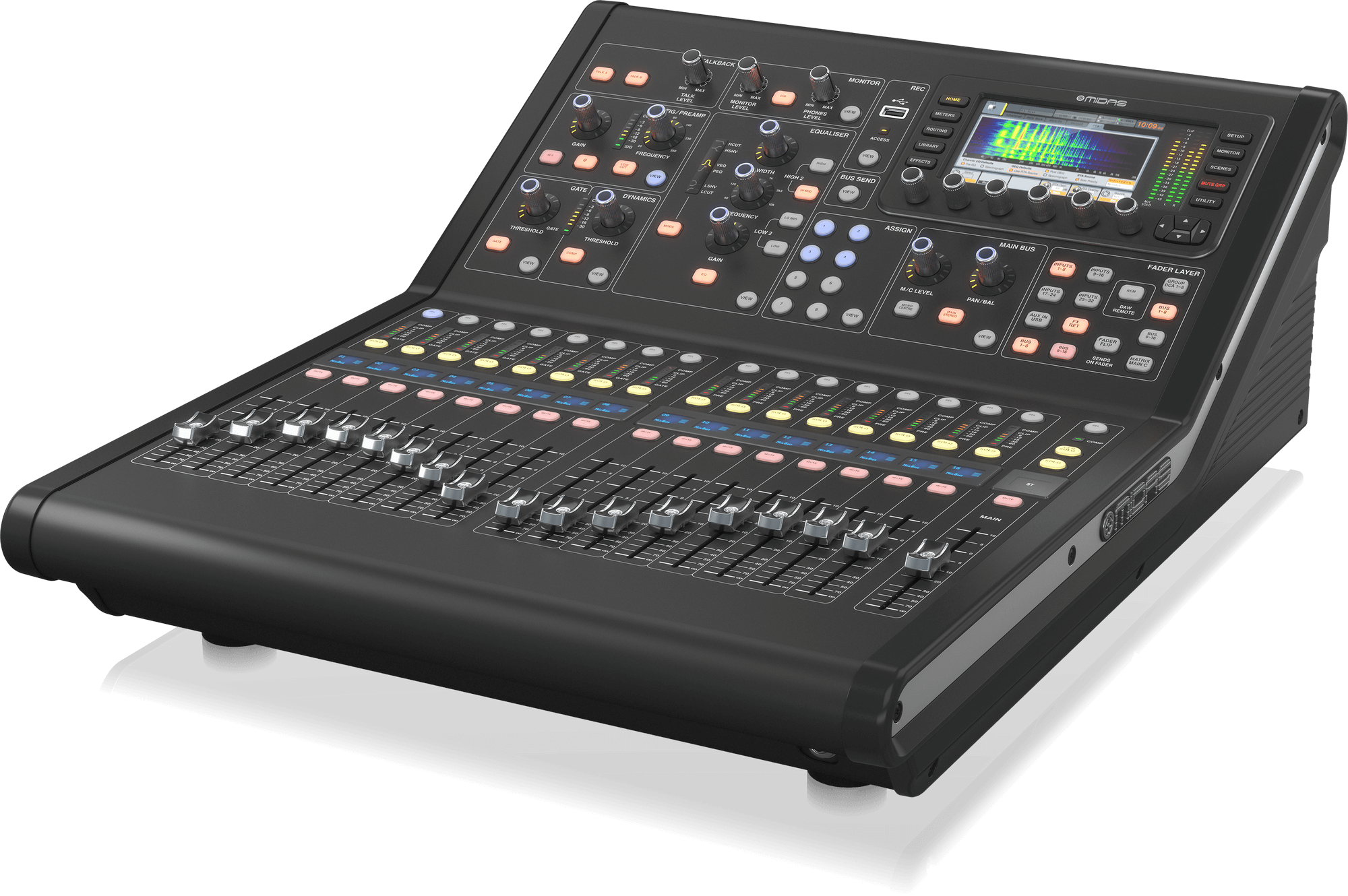 Midas M32R LIVE Digital Console for Live & Studio with 40 Input Channels, 16 Midas PRO Microphone Preamplifiers & 25 Mix Buses