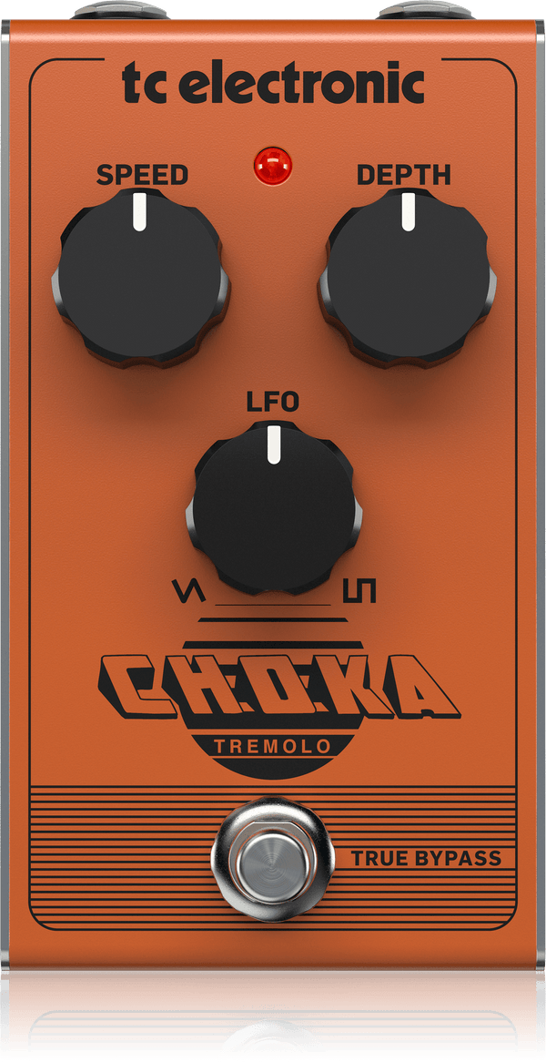 TC Electronic Choka Tremolo Effects Pedal