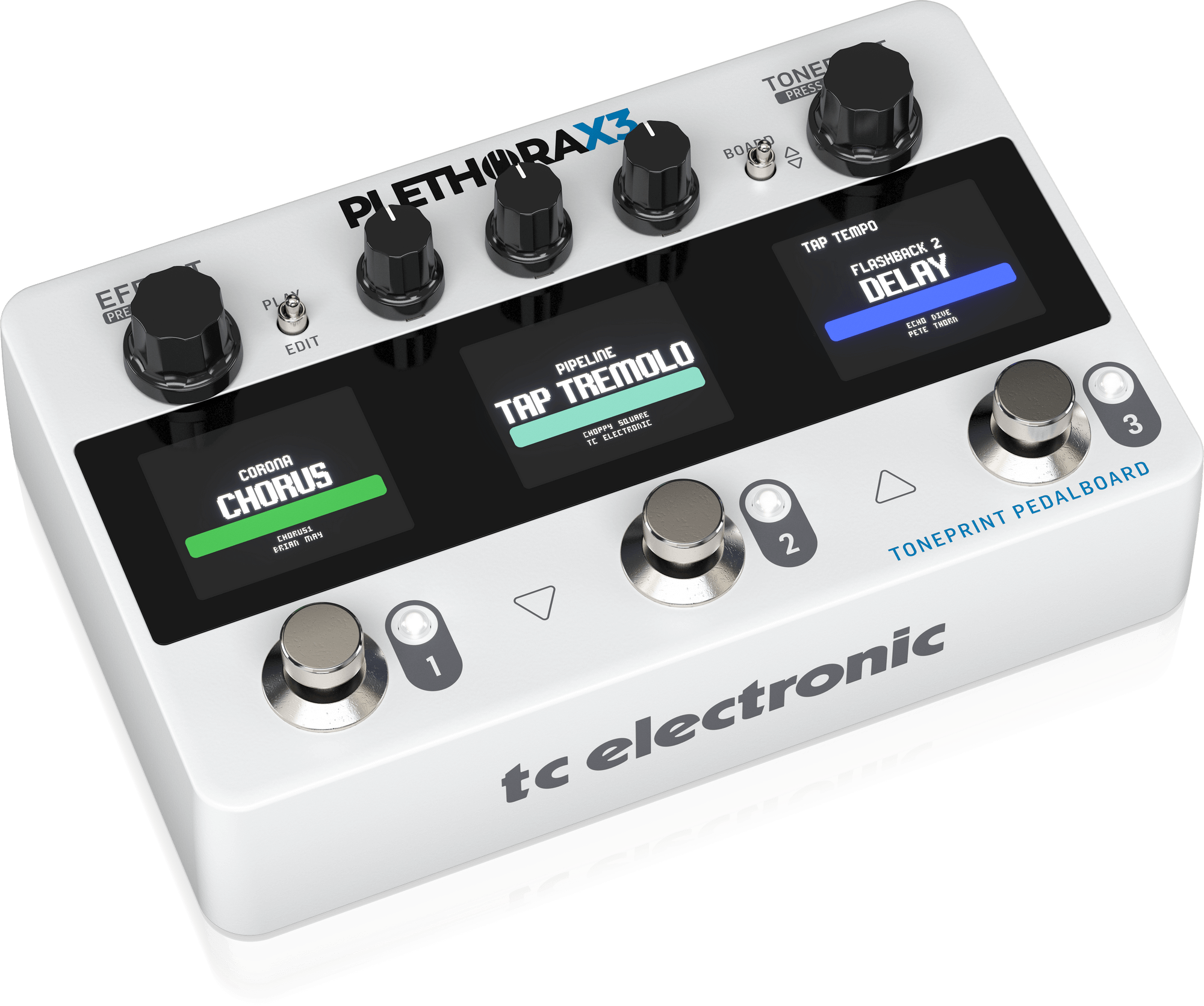 TC Electronic PLETHORA X3 TonePrint Pedalboard